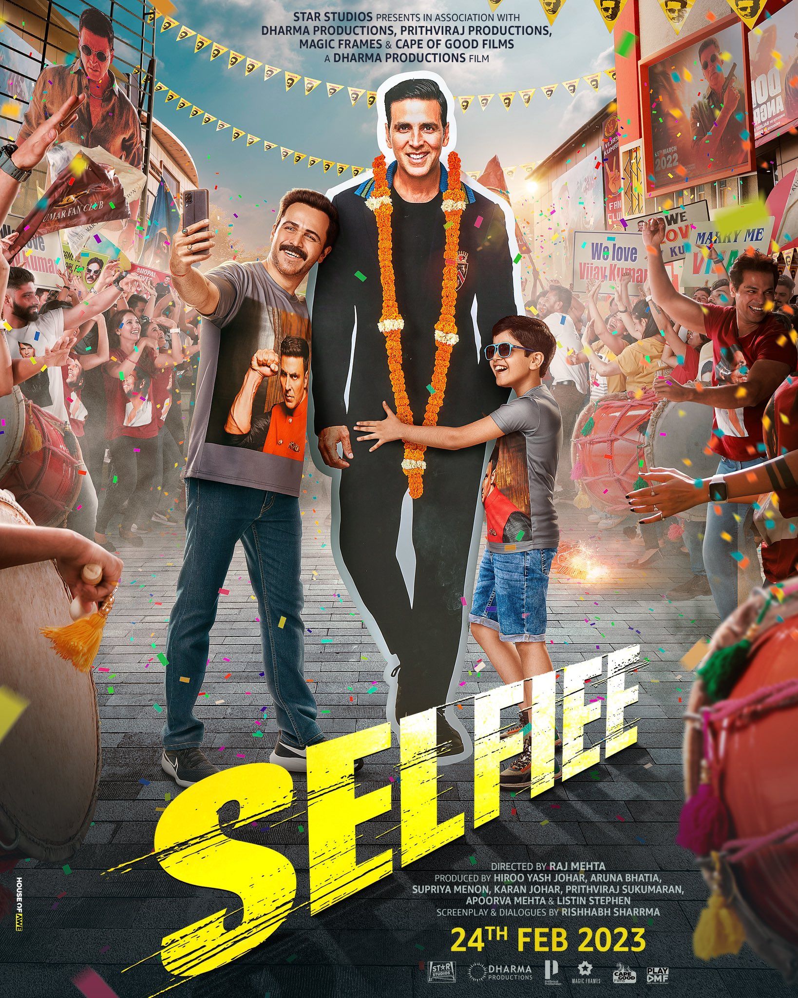 Selfiee 2023 Hindi 1xBet