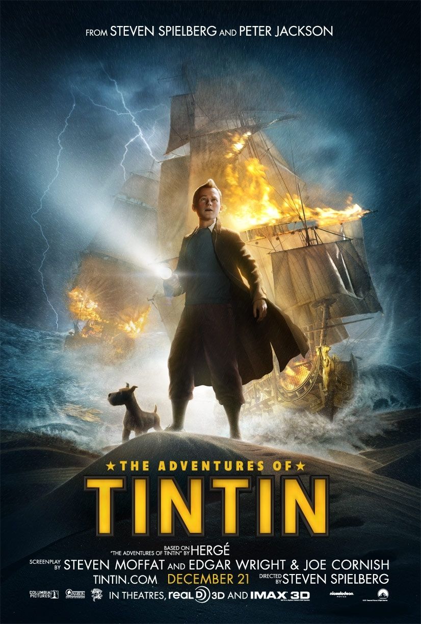 The Adventures of Tintin 2011Hindi ORG Dubbed Dual Audio 1080p