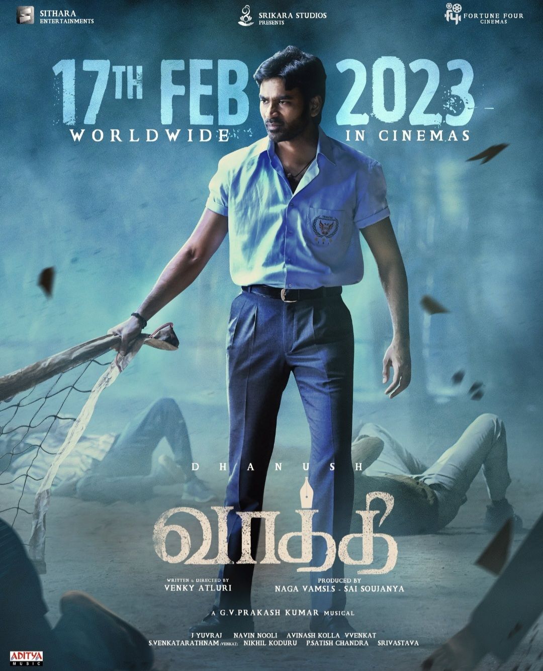 Vaathi 2023 Hindi Unofficial Dubbe 1xBet